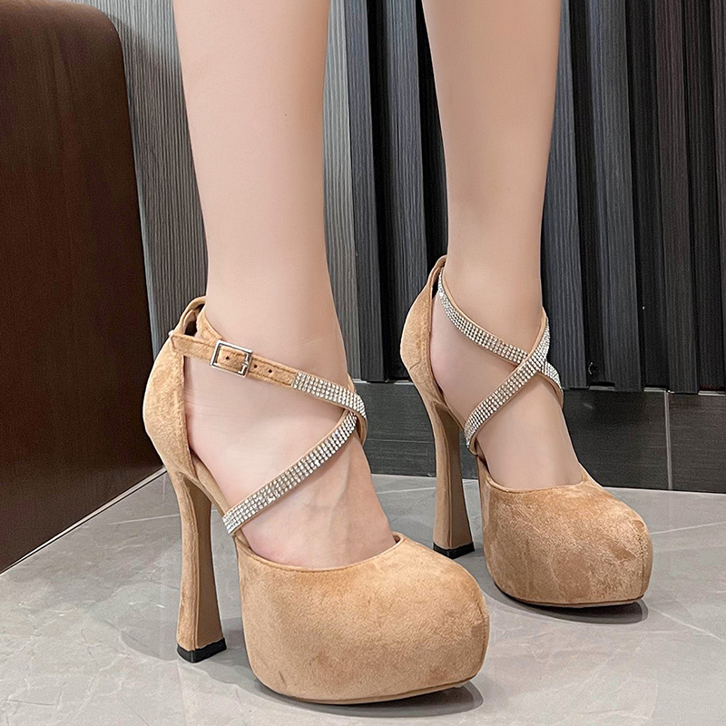 crystal-cross-strap-buckle-2025-early-spring-new-13cm-wide-platform-high-heel-open-toe-shoes-for-women Crystal Cross Strap Buckle 2025 Early Spring New 13CM Wide Platform High Heel Open Toe Shoes for Women