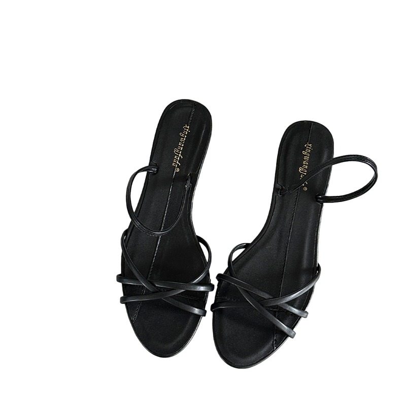 elegant-spring-summer-new-sheep-leather-open-toe-kitten-heel-sandals-with-2-ways-to-wear_4 Elegant Spring Summer New Sheep Leather Open Toe Kitten Heel Sandals with 2 Ways to Wear