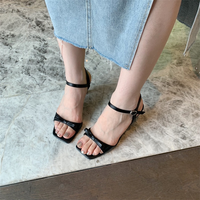 french-square-toe-sandals-women-2026-summer-new-fashion-versatile-sheep-grain-leather-bow-thin-heel-high-heels-shoes_3 French Square Toe Sandals Women 2026 Summer New Fashion Versatile Sheep Grain Leather Bow Thin Heel High Heels Shoes