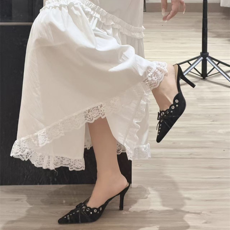 new-spring-summer-butterfly-hollow-cutout-pointed-toe-kitten-heel-mule-womens-shoes-kae_1 New Spring Summer Butterfly Hollow Cutout Pointed Toe Kitten Heel Mule Women's Shoes Kae