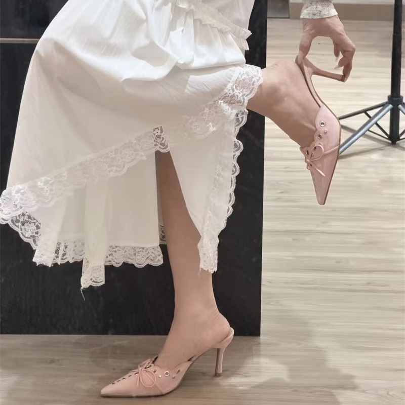 new-spring-summer-butterfly-hollow-cutout-pointed-toe-kitten-heel-mule-womens-shoes-kae_3 New Spring Summer Butterfly Hollow Cutout Pointed Toe Kitten Heel Mule Women's Shoes Kae