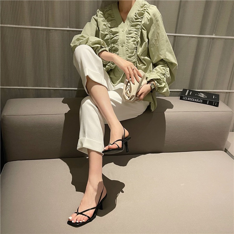 womens-kitten-heel-toe-clip-sandals-handmade-cross-strap-square-toe-buckle-shoes_2 Women's Kitten Heel Toe Clip Sandals Handmade Cross Strap Square Toe Buckle Shoes