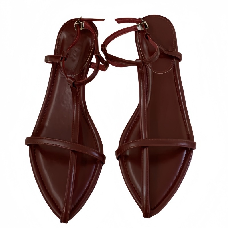 womens-pointed-toe-cross-strap-open-toe-sandals-summer-new-style-one-word-buckle-beach-shoes-fashion-slippers-outdoor-french-style_4 Women's Pointed Toe Cross Strap Open Toe Sandals Summer New Style One Word Buckle Beach Shoes Fashion Slippers Outdoor French Style